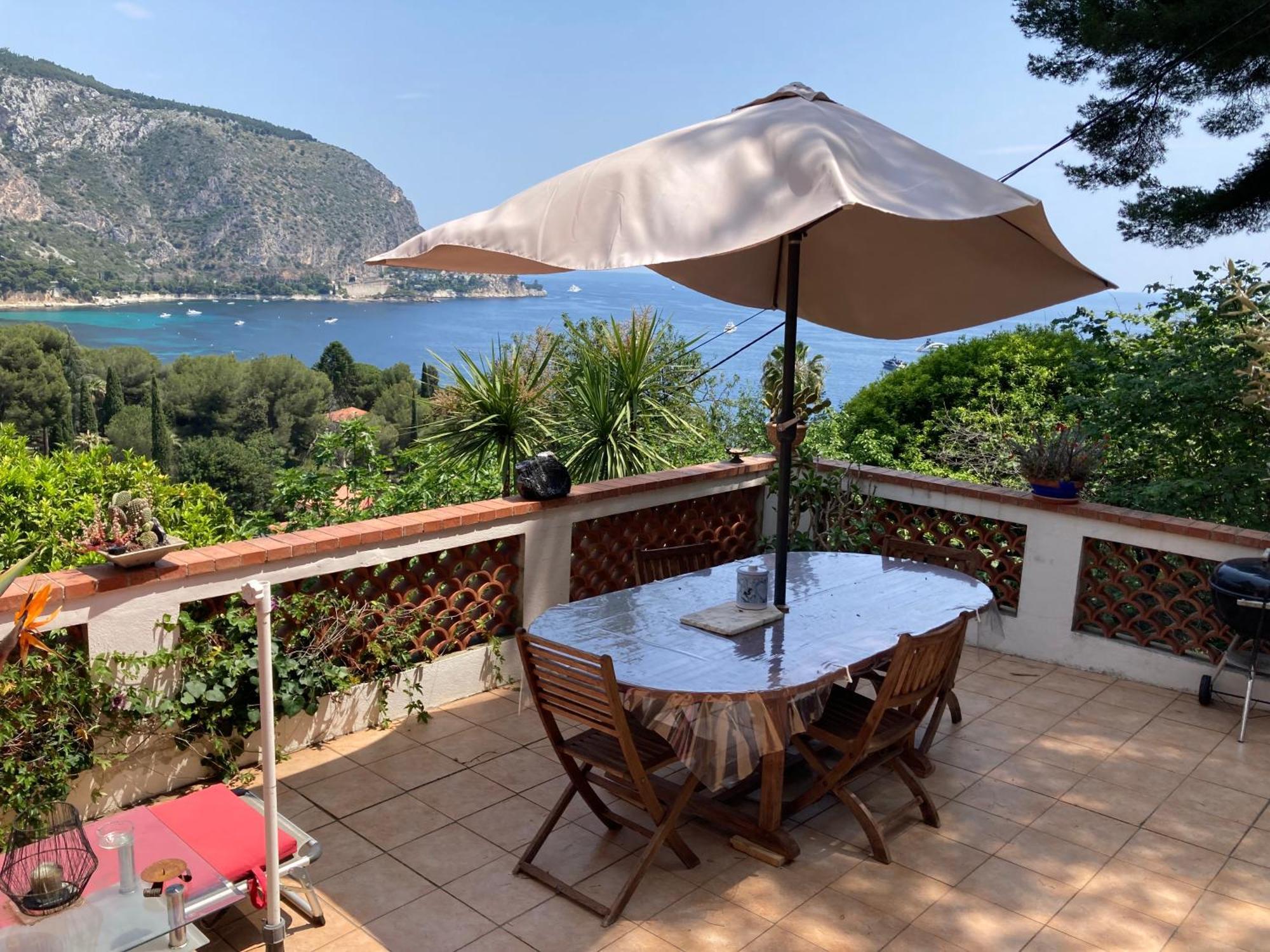 Appartement Independant Dans Villa Eze Bord De Mer Zewnętrze zdjęcie